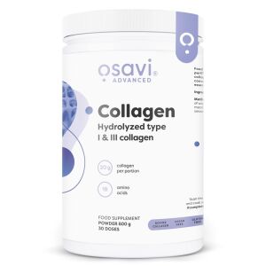 Kollagénpeptidek – hidrolizált 1-es és 3-as típusú – 600 g – Nuvalia