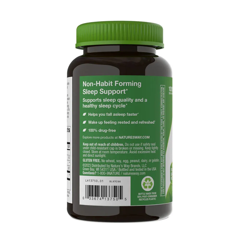 Natures Way Melatonin Gummies (120 gummies, Strawberry) – Kép 5