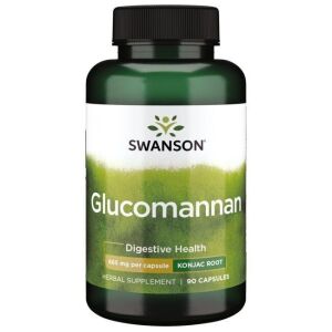 SWANSON Glucomannan 665 mg, 90 kapszula – Nuvalia