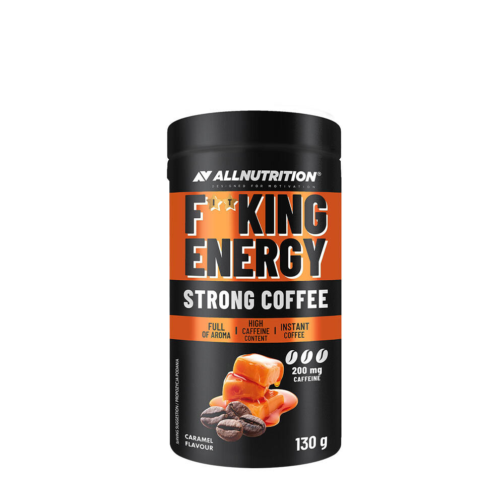 ALLNUTRITION FitKing Energy Strong kávé (130 g)