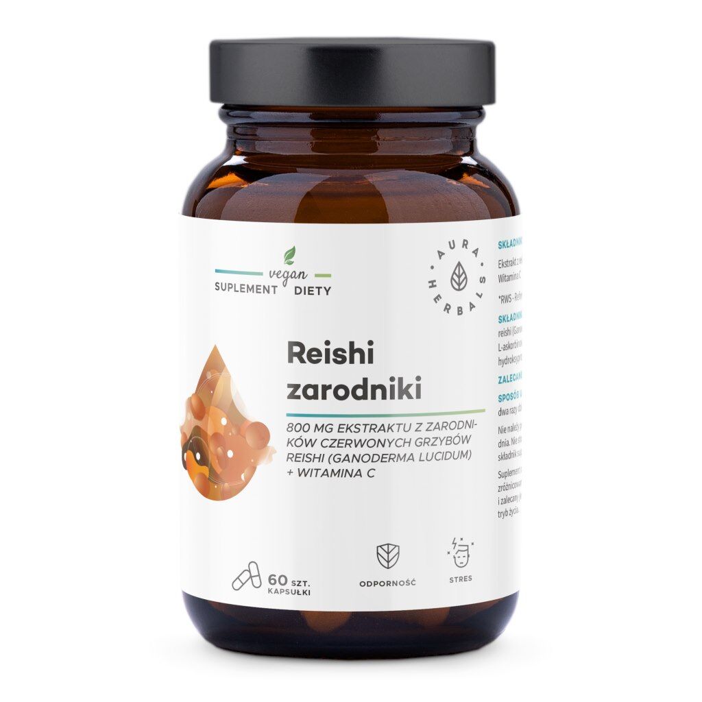 AURA HERBALS Reishi spórák