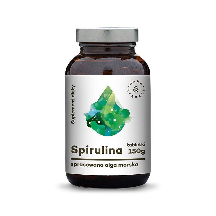 AURA HERBALS Spirulina (600 tabs) - Viking Supplements