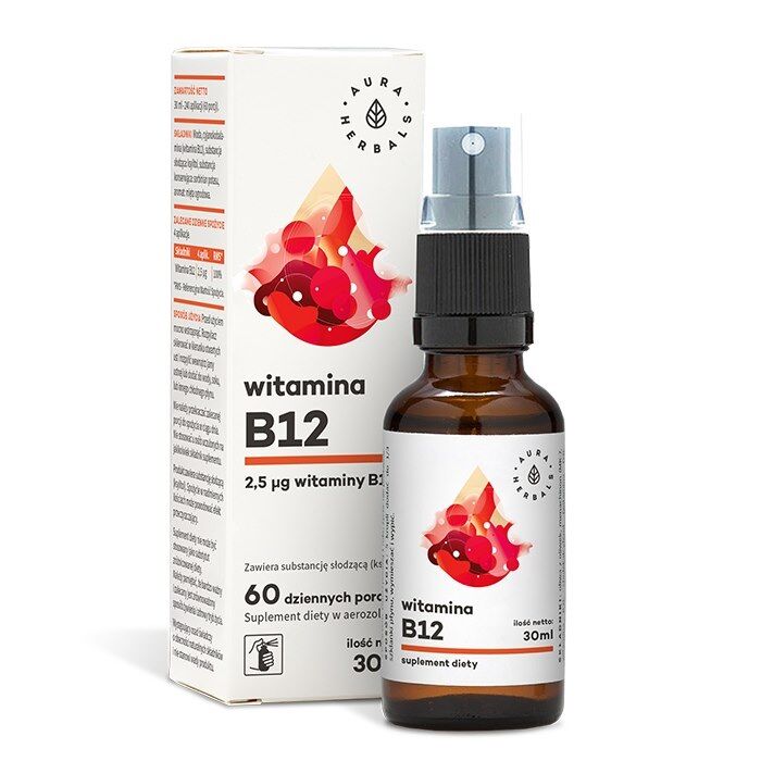 AURA HERBALS B12-vitamin FORTE