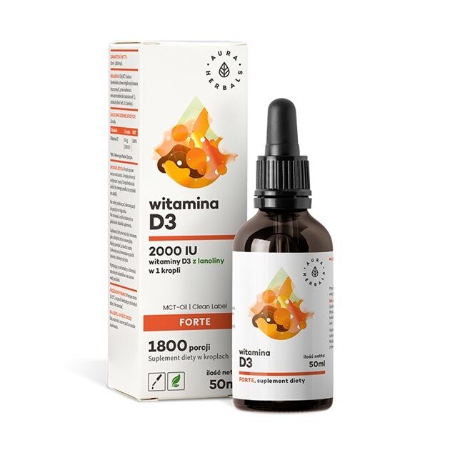 AURA HERBALS D3-vitamin