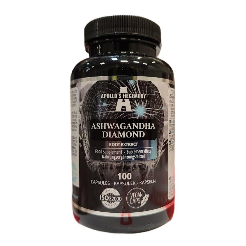 Ashwagandha Diamond – 100 vcaps (EAN 8721077930107) – Viking Supplements