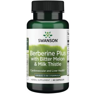 Berberine Plus keserű dinnyével és máriatöviszzel – 60 kapszula – Viking Supplements