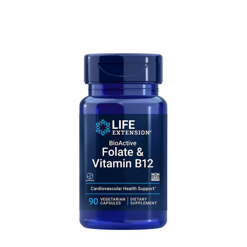 Bioaktív folsav és B12-vitamin – 90 kapszula – Viking Supplements