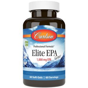 Carlson Labs Elite EPA Gems 1000 mg, 60 lágykapszula – Viking Supplements