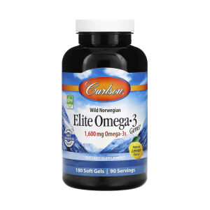 Carlson Labs Elite Omega-3 Gems 1600 mg, 180 lágykapszula – Viking Supplements