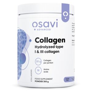 Kollagénpeptidek – hidrolizált 1-es és 3-as típusú – 300 g – Viking Supplements