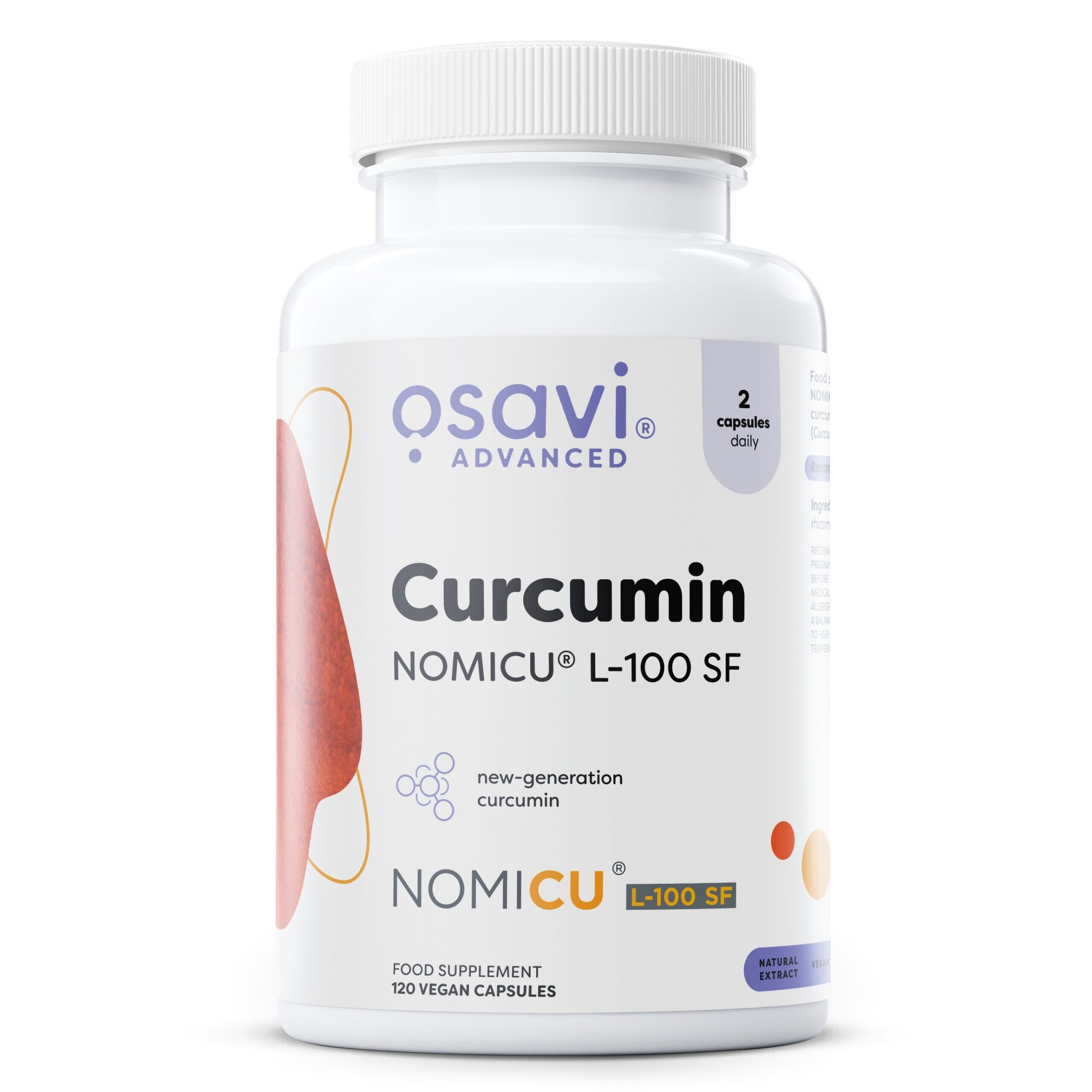 Kurkumin NOMICU L-100 SF – 120 vegán kapszula – Viking Supplements