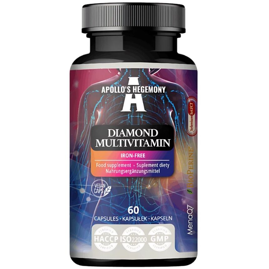 Diamond Multivitamin vasmentes – 60 vcaps – Viking Supplements