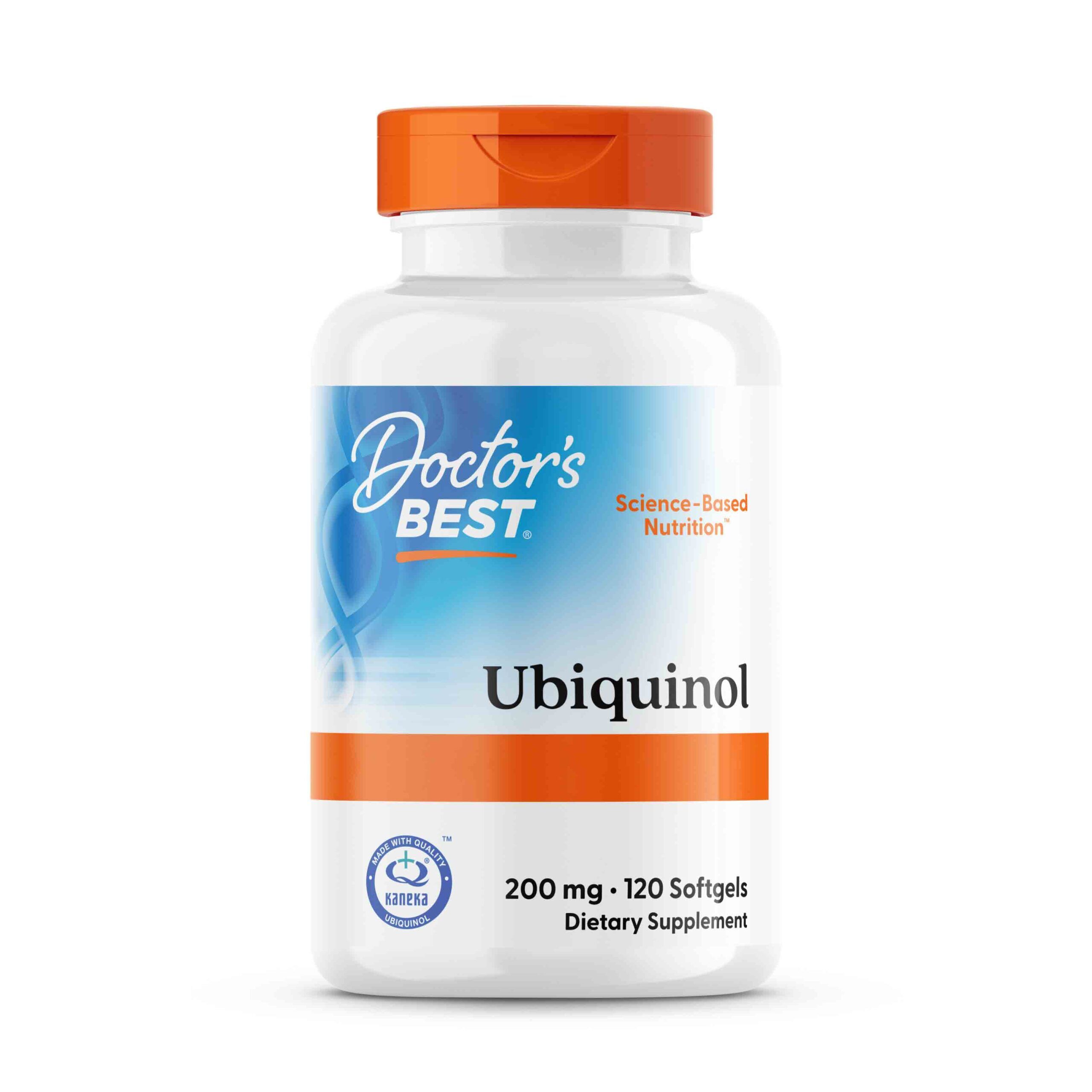 Doctor's Best Ubiquinol Kaneka-val, 200 mg, 120 lágykapszula – Viking Supplements