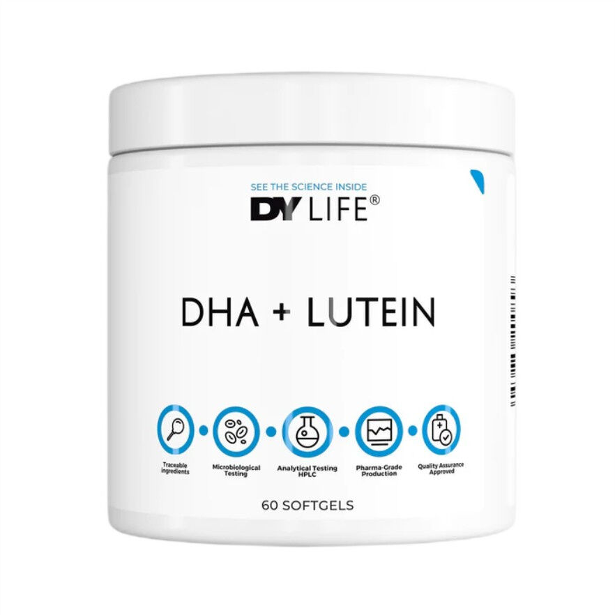 Dorian Yates – DY LIFE DHA + lutein – 60 lágykapszula – Viking Supplements