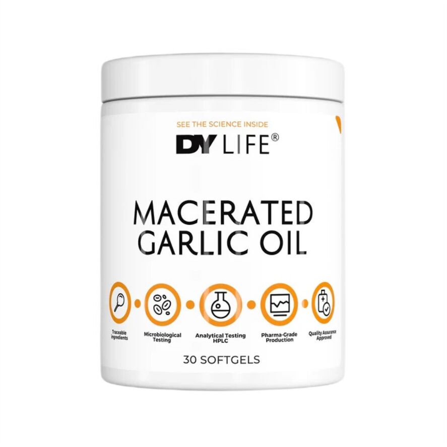 Dorian Yates – DY LIFE áztatott fokhagymaolaj – 30 lágykapszula – Viking Supplements