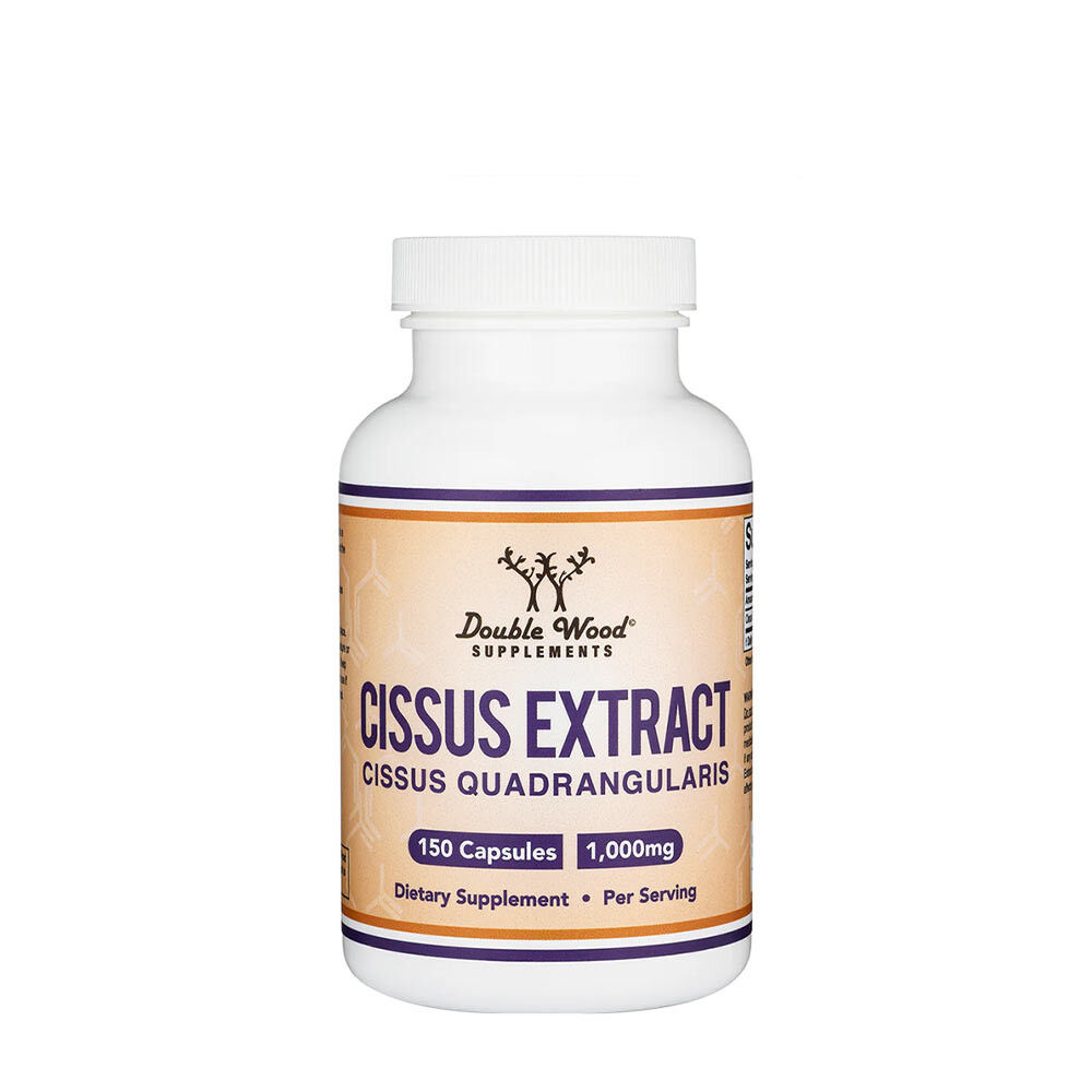 Double Wood kiegészítők: Cissus quadrangularis kivonat (150 kapszula) – Viking Supplements