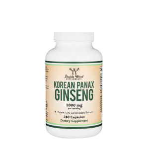 Double Wood Supplements Korean Panax Ginseng (240 Capsules) - Viking Supplements