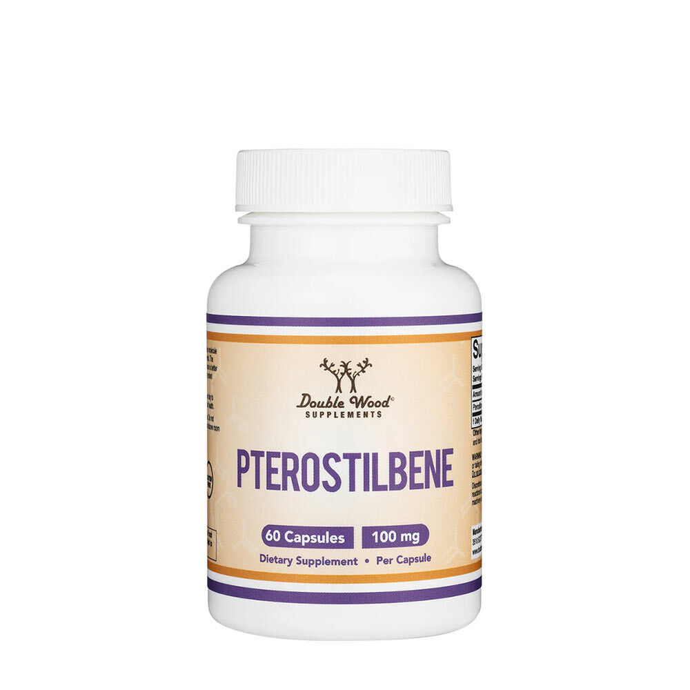 Double Wood Pterostilbene étrend-kiegészítő (60 kapszula) – Viking Supplements