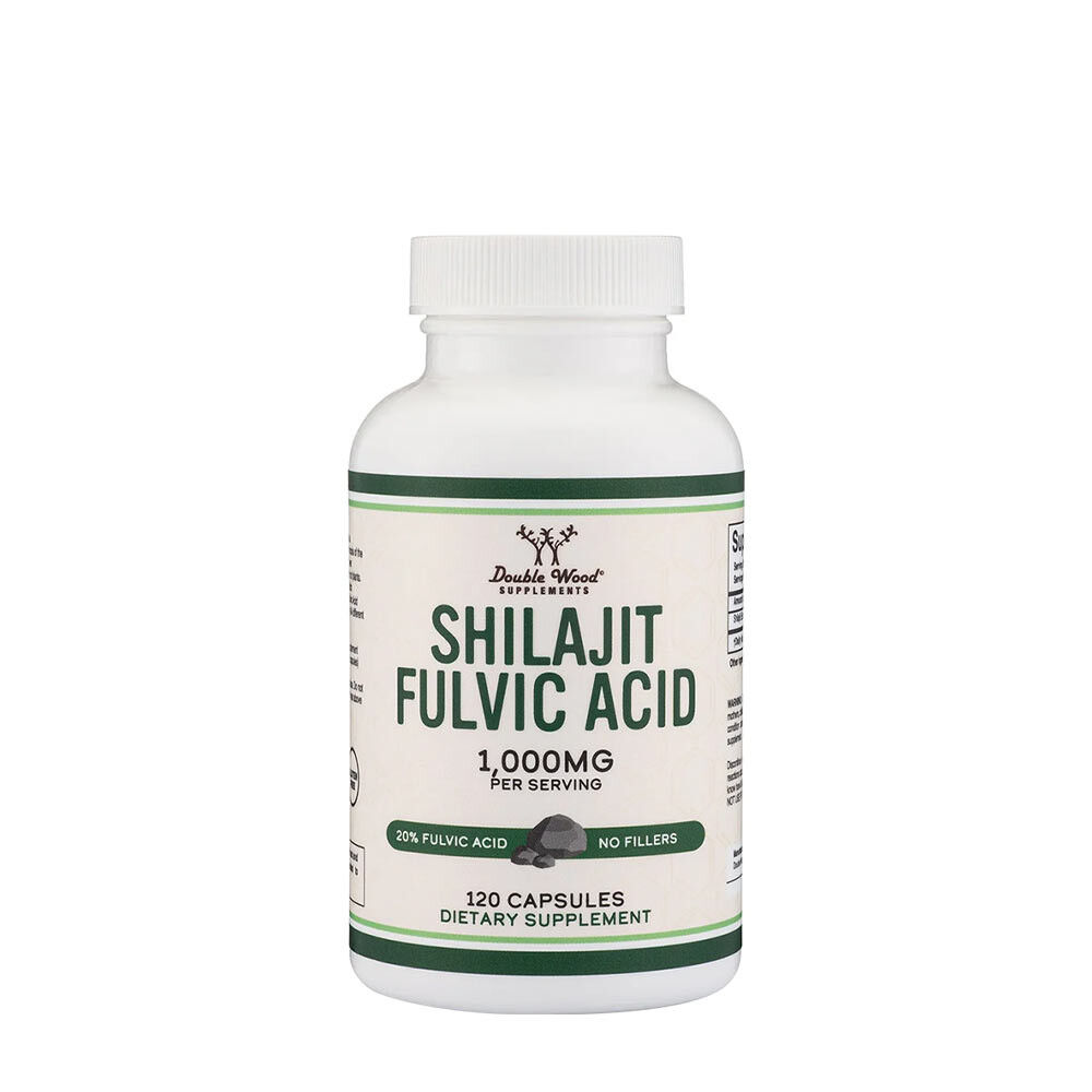 Double Wood Supplements Shilajit Resin (120 Capsules) - Viking Supplements