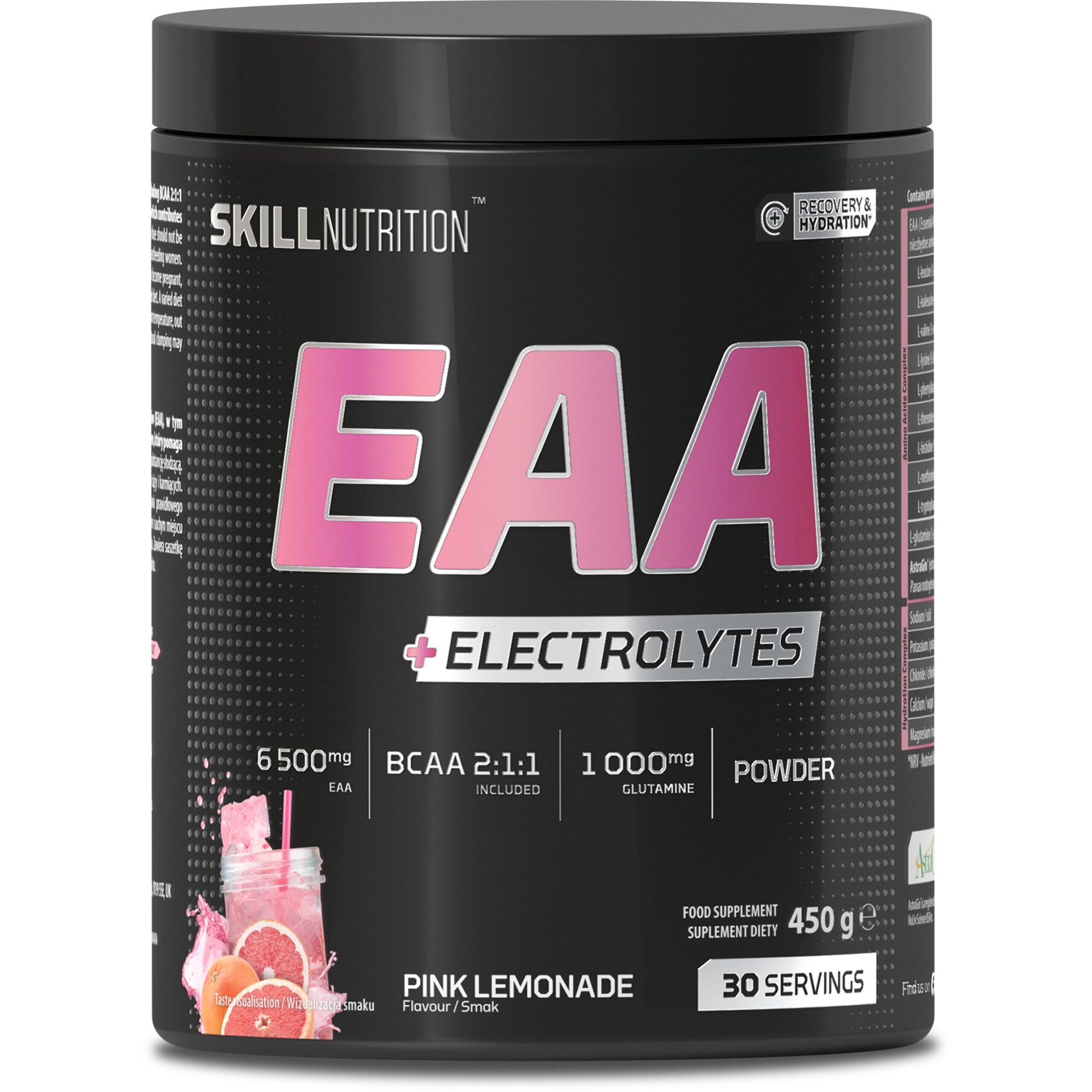 EAA + elektrolitok