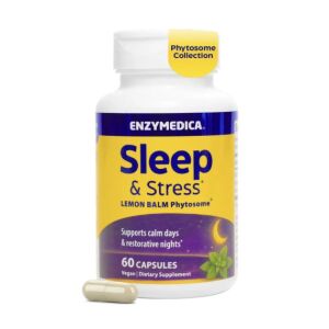 Enzymedica - Sleep & Stress Lemon Balm Phytosome - 60 vcaps - Nuvalia