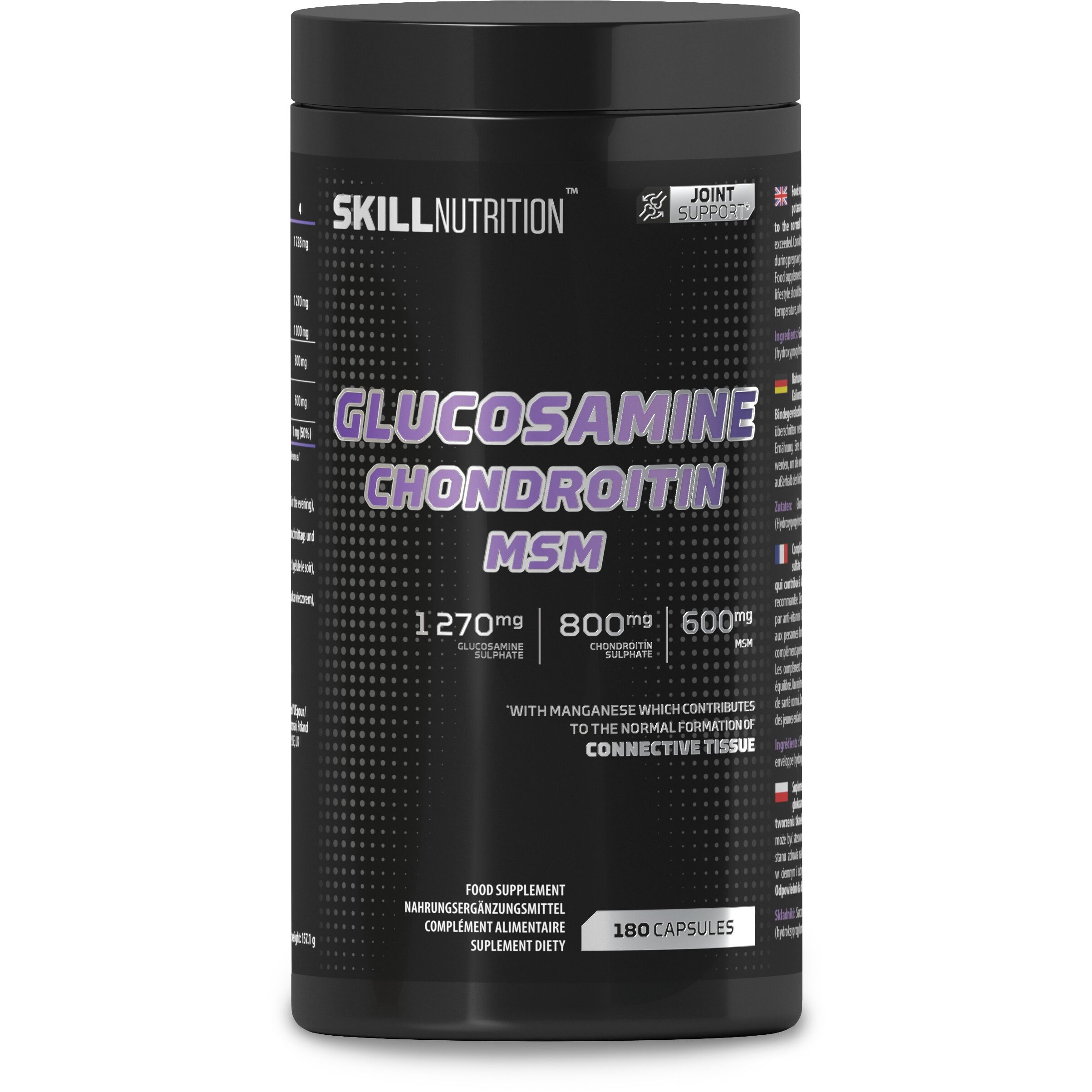 Glükózamin, kondroitin, MSM – 180 kapszula – Viking Supplements