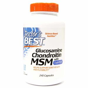 Glükózamin, kondroitin és MSM OptiMSM-mel – 240 kapszula – Viking Supplements
