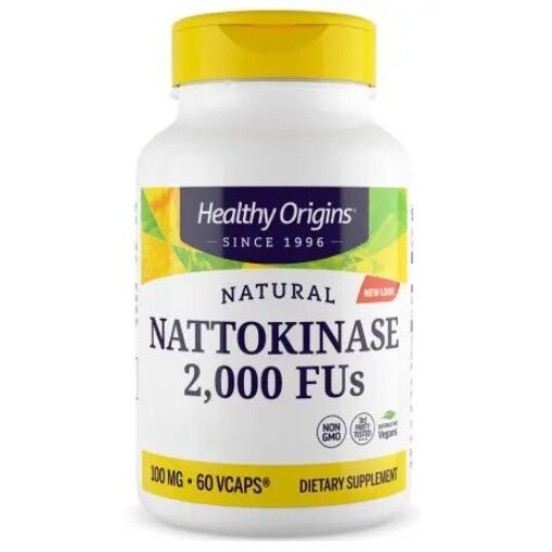 HEALTHY ORIGINS Természetes nattokináz 2000 FU (60 kapszula) – Viking Supplements