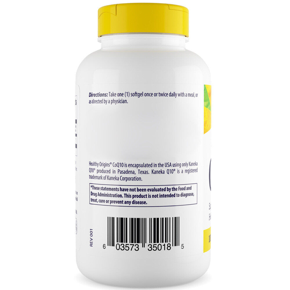 Healthy Origins CoQ10 100mg 300 soft capsules – Kép 4