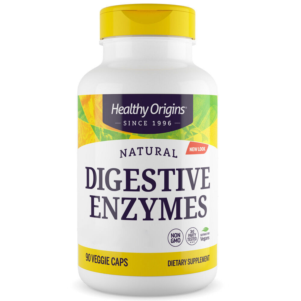 Healthy Origins Digestive Enzymes Broad Spectrum 90 capsules – Kép 2