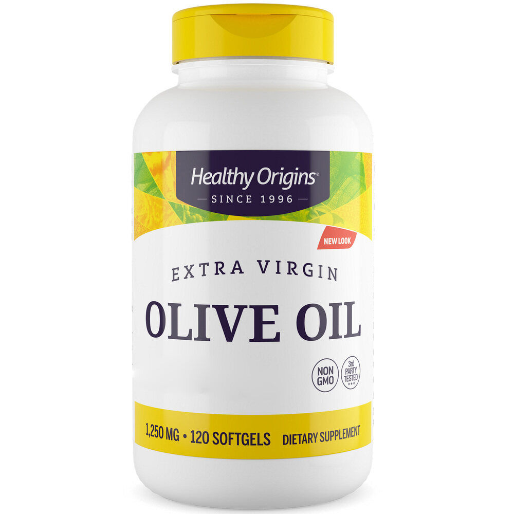 Healthy Origins olívaolaj 1 250 mg, 120 lágykapszula – Viking Supplements