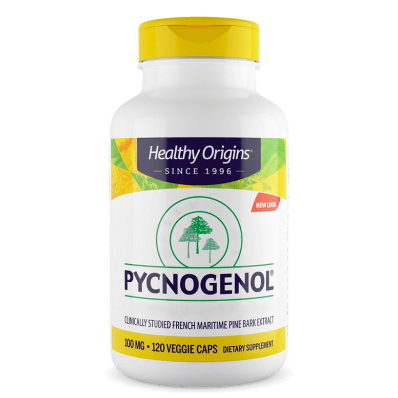 Healthy Origins Pycnogenol 100 mg, 120 növényi kapszula – Viking Supplements