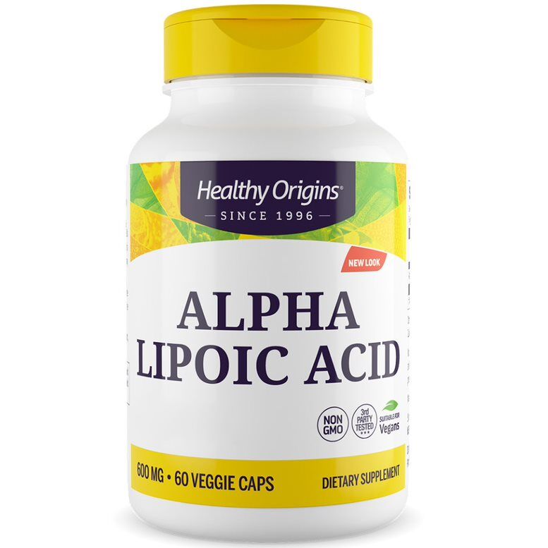Healthy Origins alfa-liponsav depó 600 mg, 60 kapszula – Viking Supplements