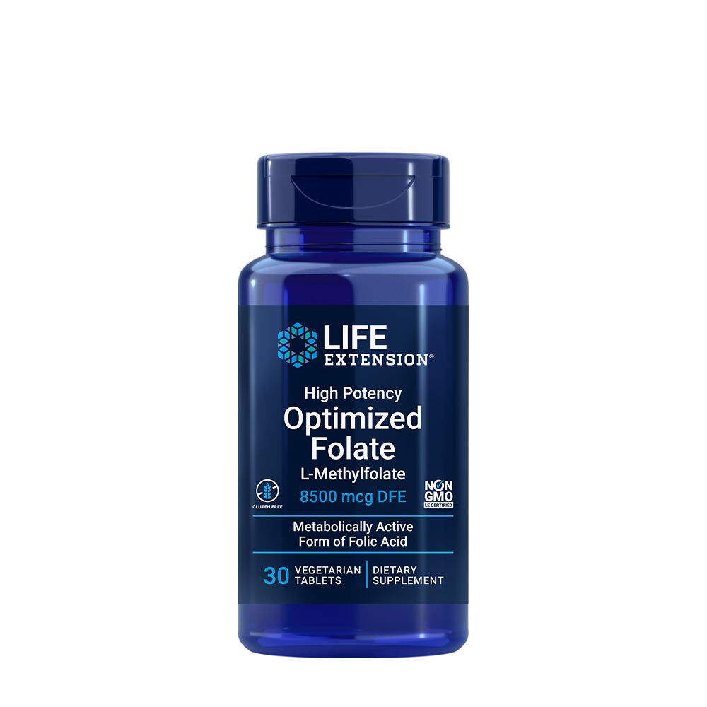 Nagy hatékonyságú, optimalizált folsav – 30 vegetáriánus tabletta – Viking Supplements