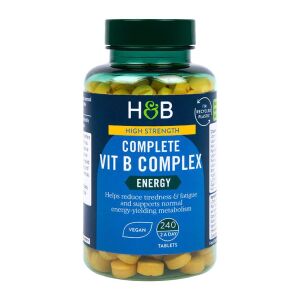 Nagy hatékonyságú teljes B-vitamin-komplex – 240 tabletta – Viking Supplements