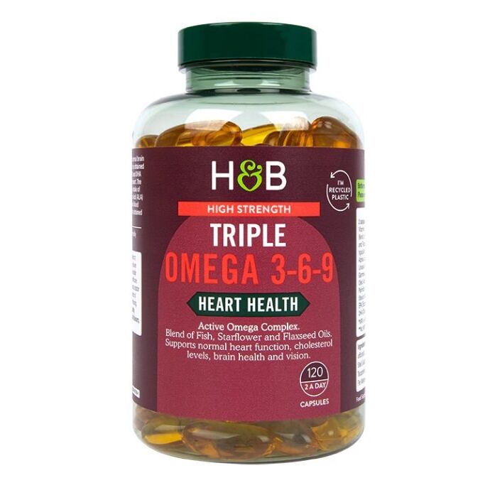 Nagy hatékonyságú hármas omega-3-6-9 – 120 kapszula – Viking Supplements
