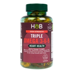 Nagy hatékonyságú hármas omega-3-6-9 – 60 kapszula – Viking Supplements