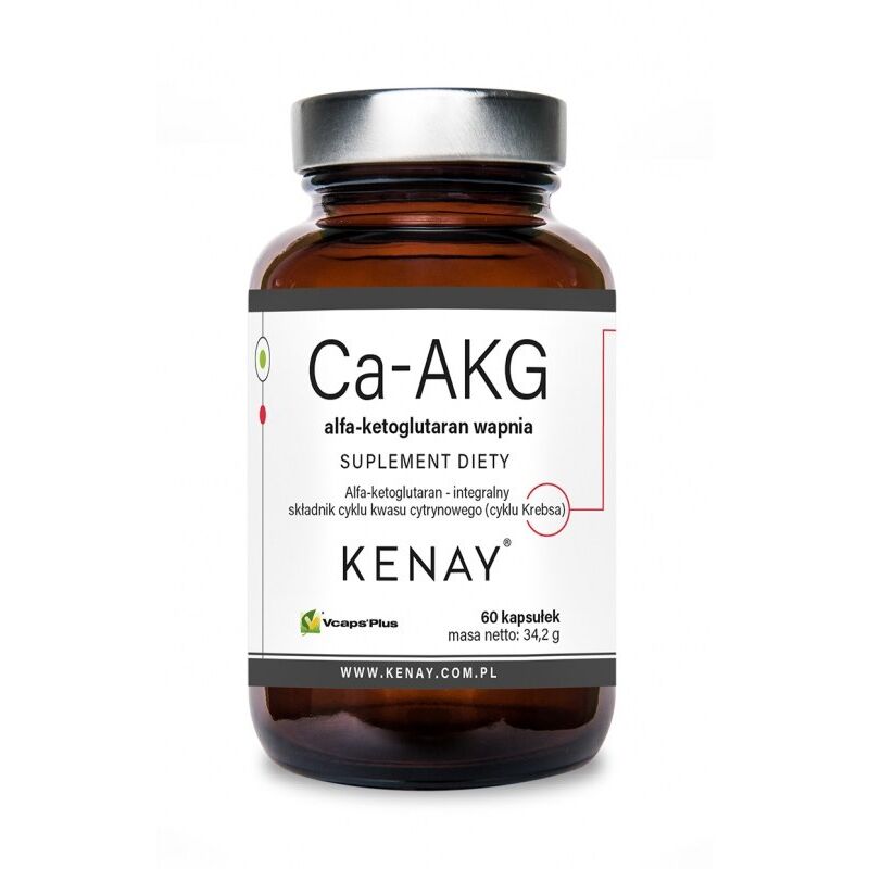 KENAY Ca-AKG kalcium-alfa-ketoglutarát (60 kapszula) – Viking Supplements