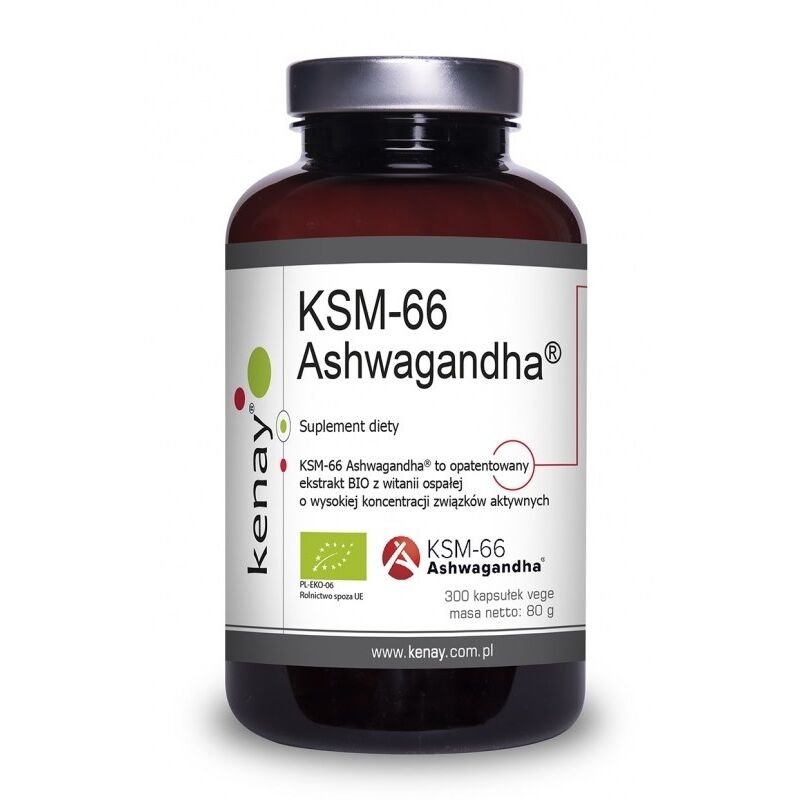 KENAY Bio Ashwagandha KSM-66 (300 kapszula) - Viking Supplements