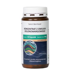 KRAUTERHAUS SANCT BERNHARD zöldszájú kagyló kapszulák (150 db) – Viking Supplements