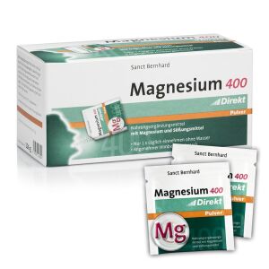 KRAUTERHAUS SANCT BERNHARD Magnesium 400 Direct por (60 db) – Viking Supplements