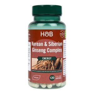 Koreai és szibériai ginseng komplex – 120 vcaps – Viking Supplements