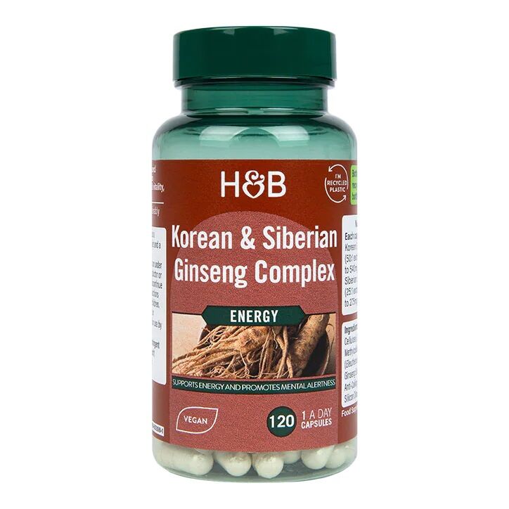 Koreai és szibériai ginseng komplex – 120 vcaps – Viking Supplements