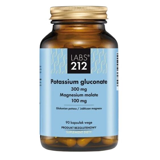 LABS212 Kálium-glükonát/magnézium-malát (90 kapszula) – Viking Supplements