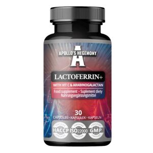 Lactoferrin+ C-vitaminnal és arabinogalaktánnal – 30 kapszula – Viking Supplements