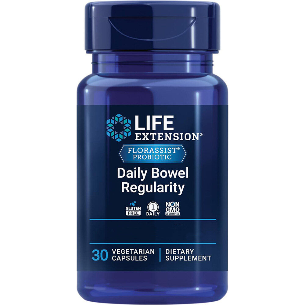 Life Extension FLORASSIST Napi bélműködés-szabályozó 30 kapszula – Viking Supplements