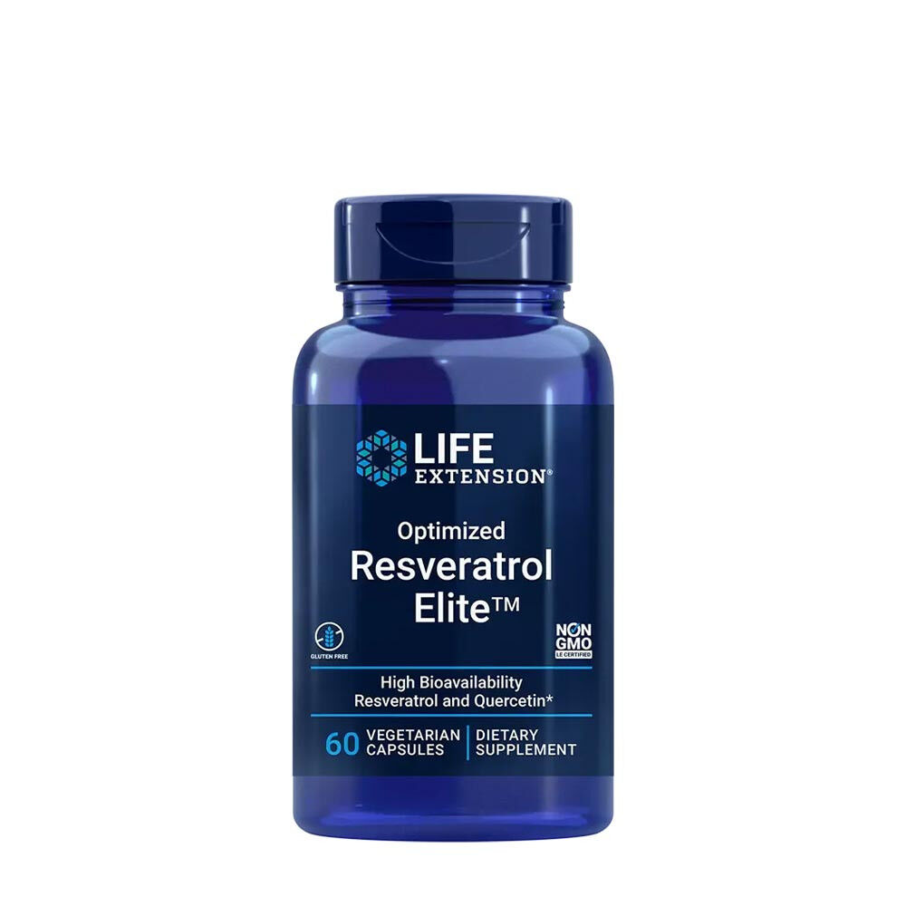 Life Extension – Optimized Resveratrol Elite™ (60 növényi kapszula) – Viking Supplements
