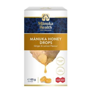 MANUKA HEALTH cukorkák manuka mézzel (MGO™ 400+) és C-vitaminnal
