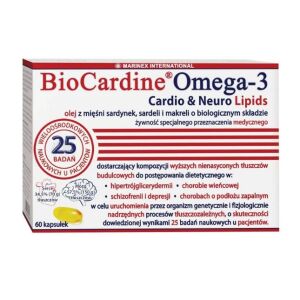 MARINEX BioCardine Omega-3 Cardio & Neuro Lipids (60 kapszula) – Viking Supplements