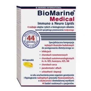 MARINEX BioMarine Medical Immuno & Neuro Lipids (60 kapszula) – Viking Supplements